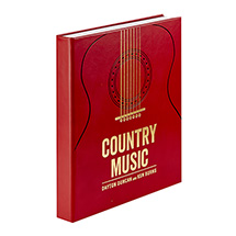Alternate Image 1 for Non-Personalized Leatherbound Country Music (Hardcover)