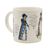 Alternate Image 1 for Jane Austen Heat-Transforming Mug