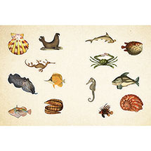 Alternate Image 1 for Cabinet of Curiosities Sticker Collection (Hardcover)