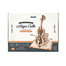 Alternate Image 2 for Magic Cello Mechanical Music Box Puzzle
