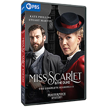 PRE-ORDER Masterpiece Mystery!: Miss Scarlet and the Duke Seasons 1, 2 & 3 DVD
