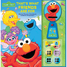Alternate Image 1 for Sesame Street Movie Theater Storybook & Movie Projector