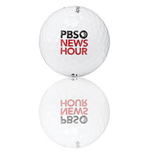 Alternate Image 1 for PBS NEWSHOUR Three Golf Balls