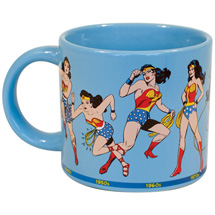 Alternate Image 1 for Wonder Woman Through the Years Mug