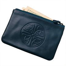 Alternate Image 3 for Celtic Leather Coin Purse