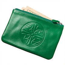 Alternate Image 4 for Celtic Leather Coin Purse