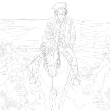 Alternate Image 1 for The Official Poldark Coloring Book