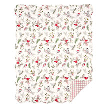 Product Image for Winter Birds Quilted Throw