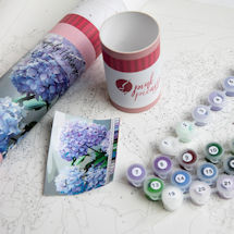 Alternate Image 2 for Floral Paint-by-Number Kit