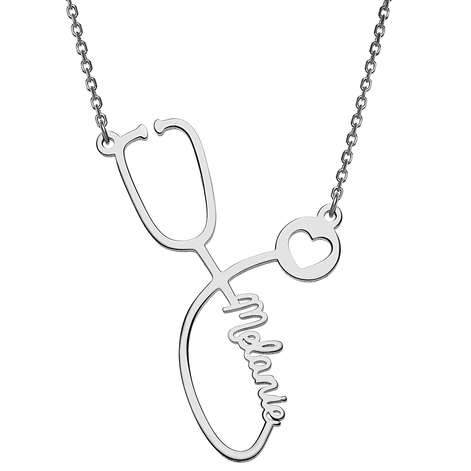 Personalized Stethoscope Necklace | Shop.PBS.org