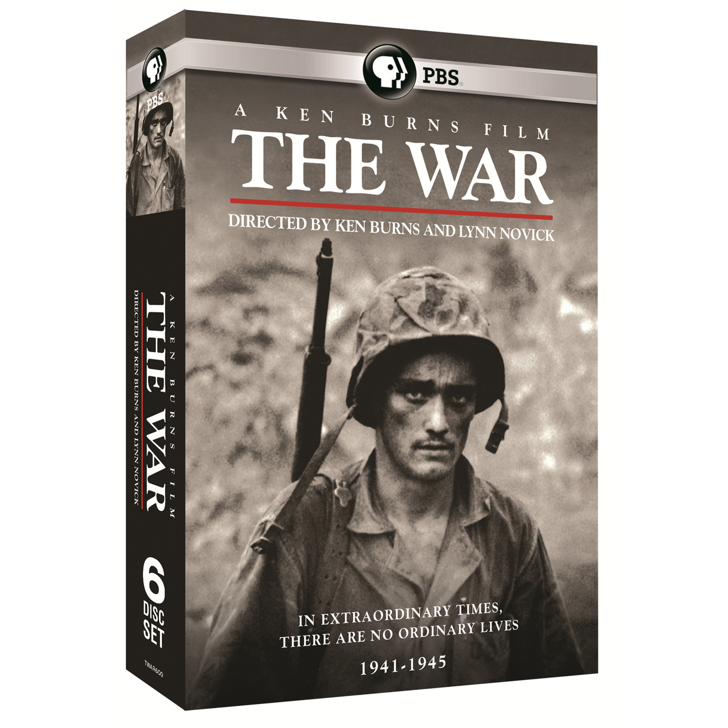 The War: A Ken Burns Film, Directed by Ken Burns and Lynn Novick 6PK DVD &  Blu-ray