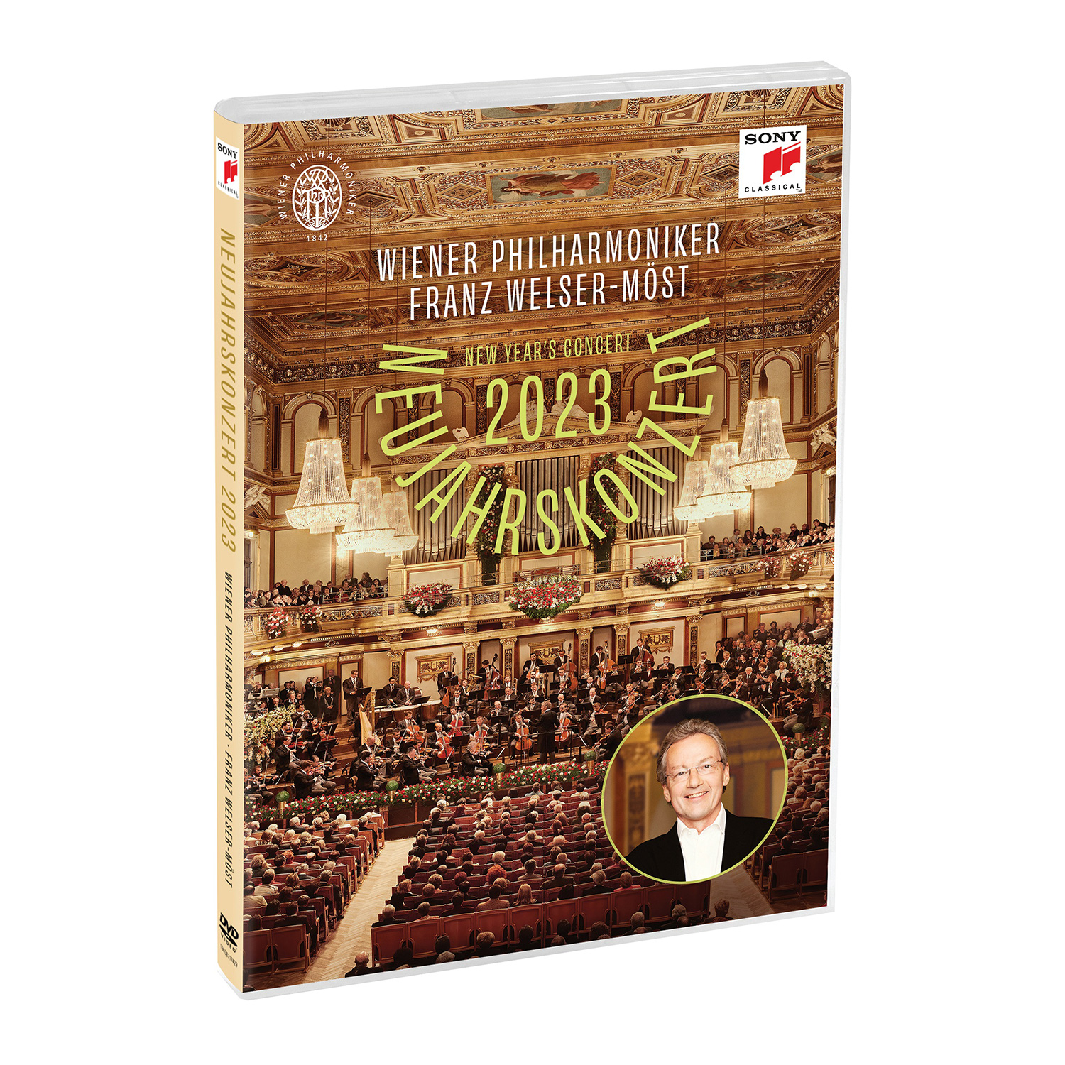 Vienna　Year's　or　Concert　DVD　New　Philharmonic　2023　Eve　Blu-ray　Great　Performances: